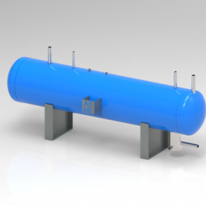 Horizontal High Pressure Receiver