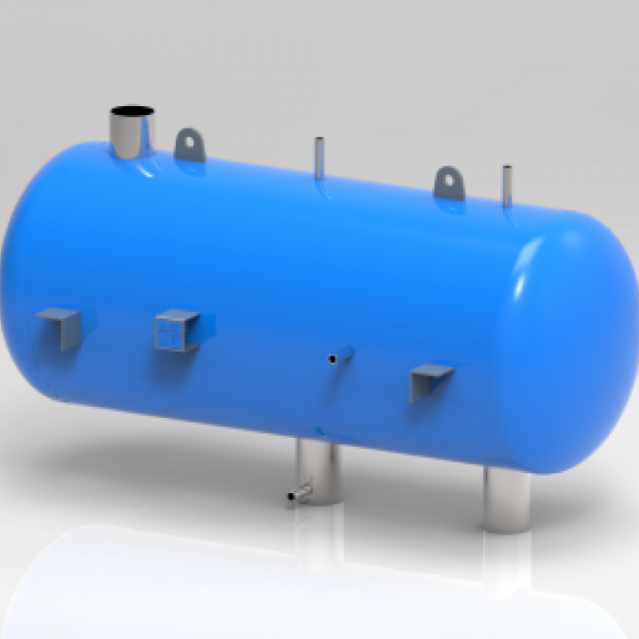 Single Flow Horizontal Surge Drums