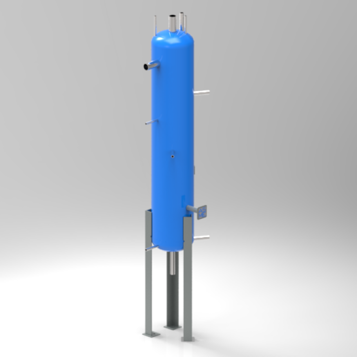 Vertical Intercoolers with Coil